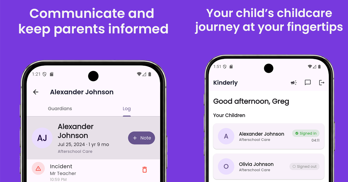 Kinderly Manage immunization tracking