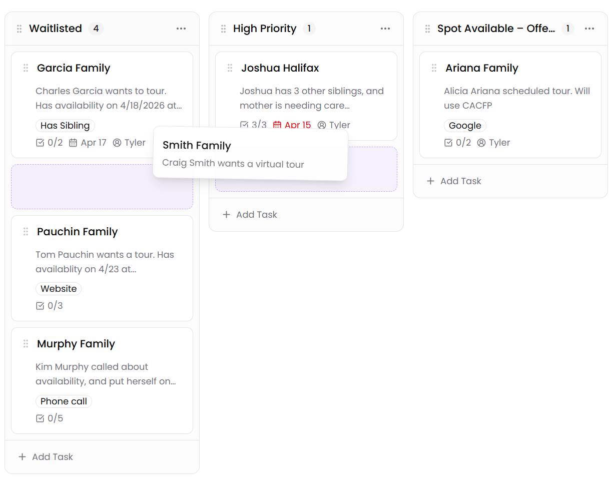 Kinderly Grow website builder
